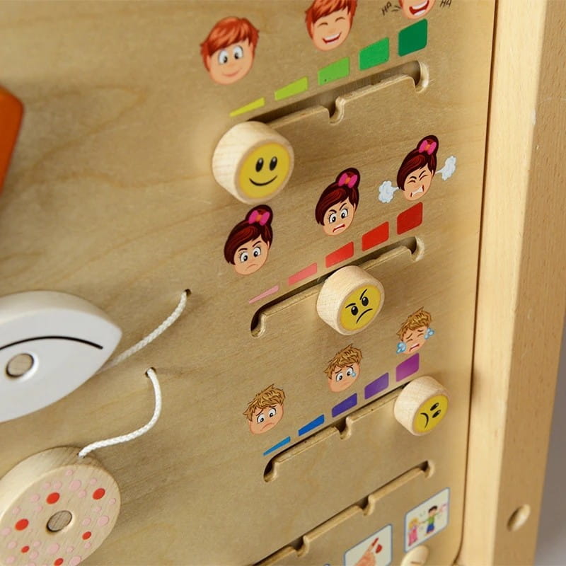 MASTERKIDZ Tablica Edukacyjna Jak Się Czujesz?  Nauka Emocji