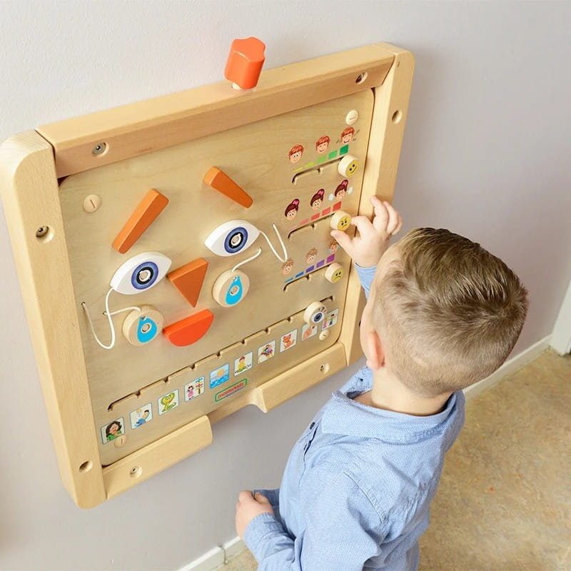 MASTERKIDZ Tablica Edukacyjna Jak Się Czujesz?  Nauka Emocji