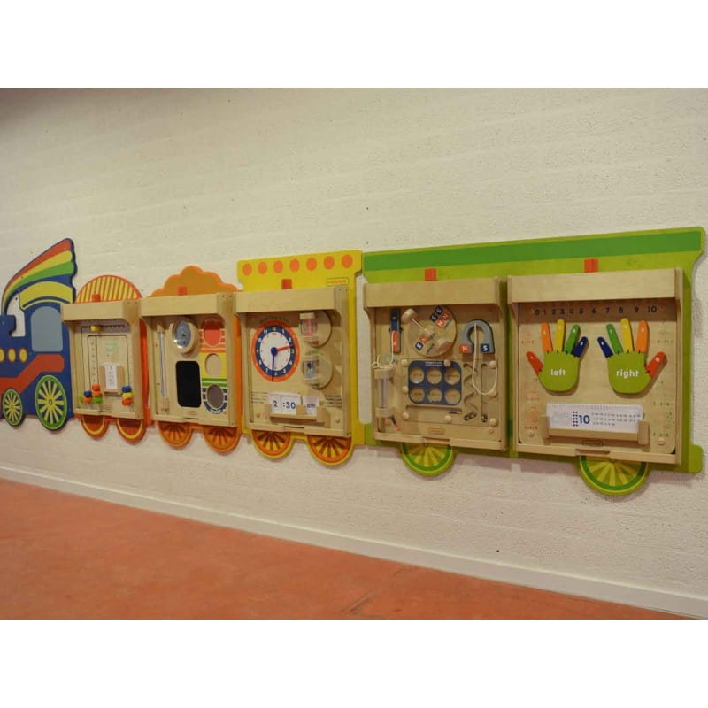 System Do Montażu 5 Tablic Masterkidz Flex - Pociąg